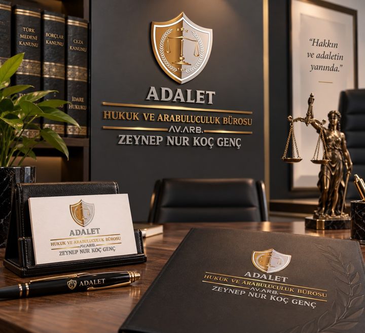 Adalet Hukuk ve Arabuluculuk Bürosu tasarımı