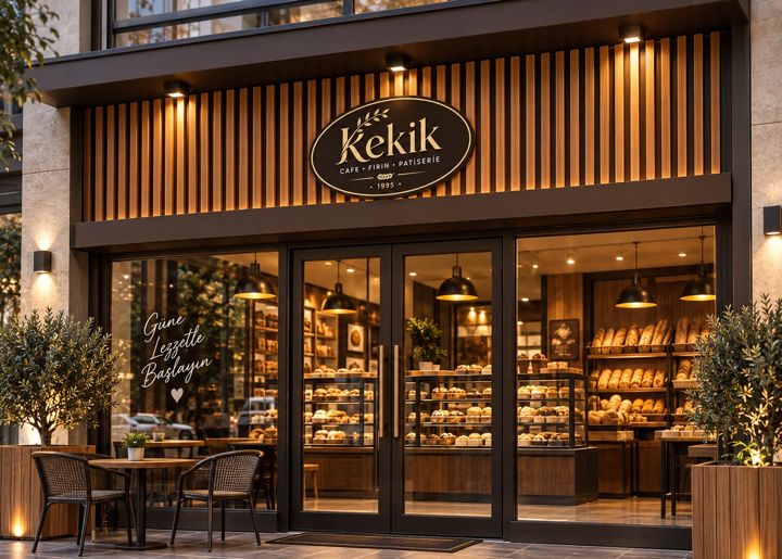 Kekik Cafe Fırın Patisserie tasarımı