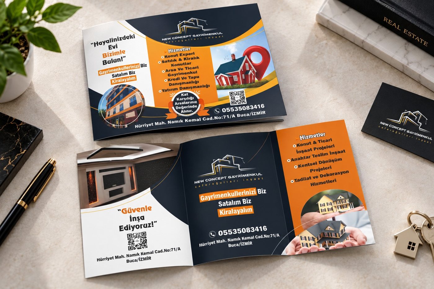 Ankara broşür ve katalog tasarımı örneği