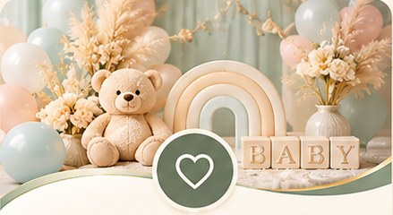 Baby Shower tasarımı